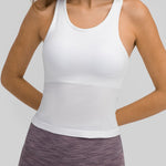 Round Neck Racerback Active Tank