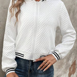 Zip Up Long Sleeve Jacket