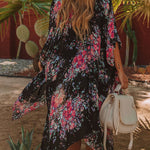 Printed Open Front Cover-Up