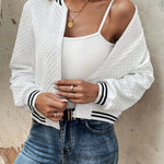 Zip Up Long Sleeve Jacket