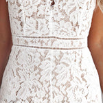 Lace V-Neck Spaghetti Strap Jumpsuit