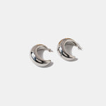 18K Gold-Plated Moon Crescent Earrings