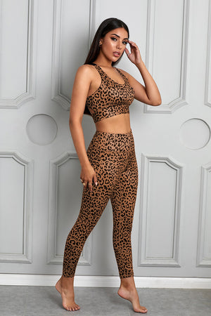 Pre Order Printed Sports Bra and Leggings Set