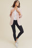 Pre- Order Mauve Color- RUCHED SLEEVE JACKET