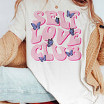 SELF LOVE CLUB BUTTERFLY GRAPHIC TEE