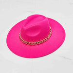 Fame Keep Your Promise Fedora Hat in Pink