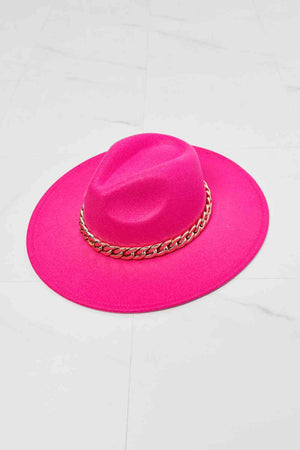 Fame Keep Your Promise Fedora Hat in Pink