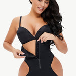 Full Size Cutout Under-Bust Shaping Bodysuit