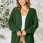 Basic Bae Full Size Ribbed Cocoon Cardigan