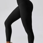 Wide Waistband Slim Fit Sports Pants