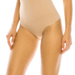 Hi Waist Control Smooth Soft Fabric Thong