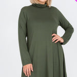 Plus Size Flare Dress