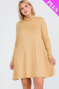 Plus Size Flare Dress