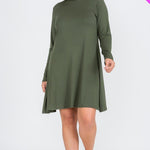 Plus Size Flare Dress