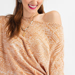 Tribal Printed Knit Top