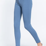 5-pockets Shape Skinny Ponte Mid-rise Pants