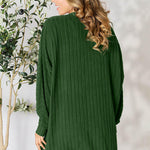 Basic Bae Full Size Ribbed Cocoon Cardigan